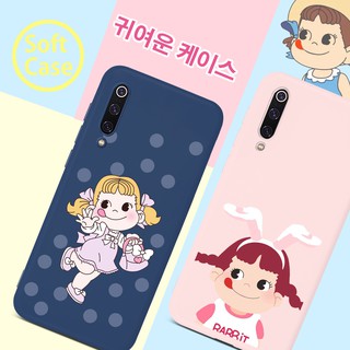 กรณี Xiaomi Mi 10 8 9 9T Note 10 A3 Pro Lite Youth Pocophone F1 X2 F2 Pro Mi10 Mi8 Mi9 Explorer Note10 CC9E CC9 Pro A3 Lite Case สำหรับสาว ๆ Lovely Design TPU Casing