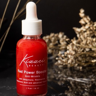 ลดริ้วรอยร่องแก้ม เซรั่มกลางคืน anti wrinkle คิซเซ่ Red Power ไนท์เซรั่ม ลดริ้วรอย ร่องลึก ลดริ้วรอยหน้าผาก เซรั่ม