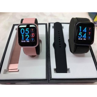 Smart Watch P80 ดำ ชมพ