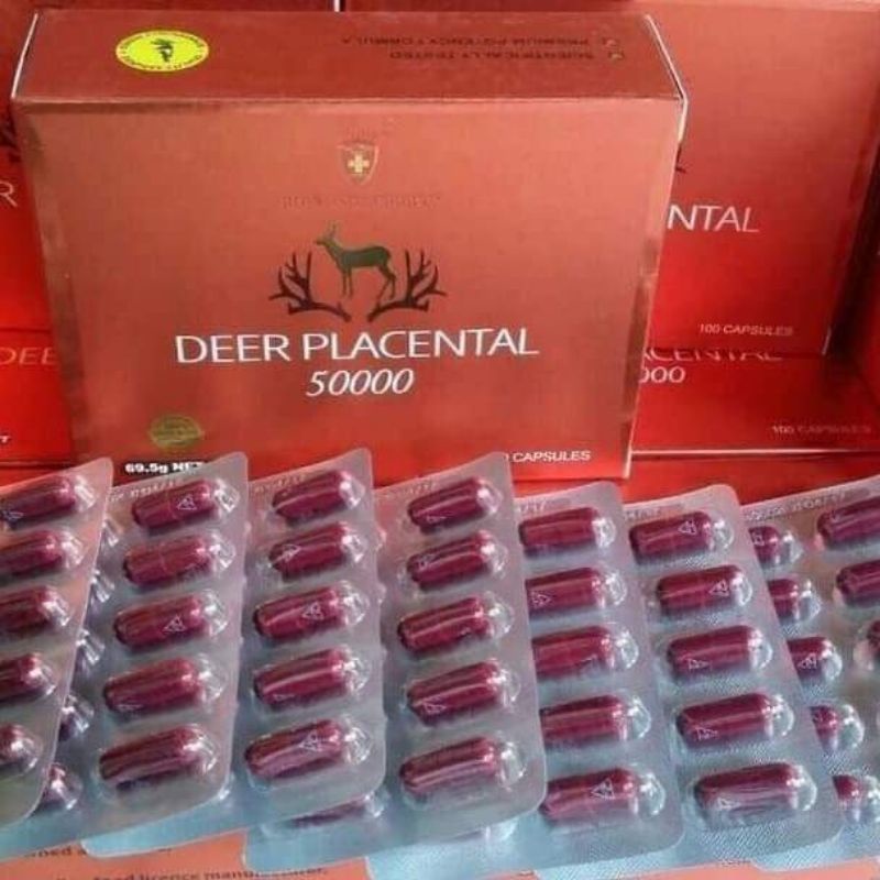 รกกวาง ยี่ห้อ wealthy health ระดับพรีเมี่ยม Made in Australia 100%