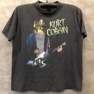 [S-5XL]เสื้อยืดแขนสั้น พิมพ์ลายวง Nirvana Cobain Kotke สไตล์พังก์ร็อคเรโทร สําหรับผู้ชาย และผู้หญิง