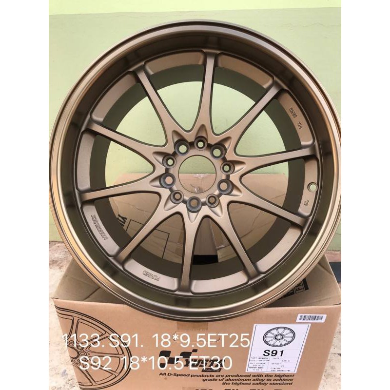 ล้อแม็กใหม่ CE28 ขอบ18  - ( 18 x 5 รู ) หน้ากว้าง 9.5 x 10.5  งาน YUSTA