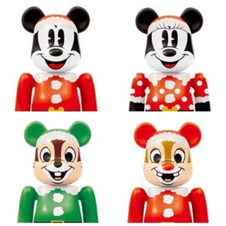 (ของแท้) Be@rbrick 100% Happy Kuji x Disney Christmas Party 2012 (Bearbrick)