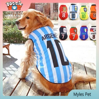 ★〓Myles Pet〓★เสื้อกล้ามสัตว์เลี้ยง ชุดกีฬาสุนัข ผ้าตาข่าย สำหรับสุนัขขนาดเล็ก