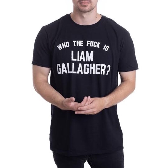 เสื้อยืด ลาย Liam gallagher Oasis Stone Roses
