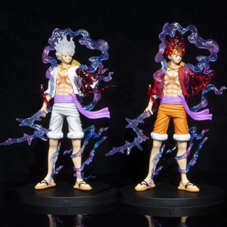 โมเดลฟิกเกอร์ PVC อนิเมะ One Piece Sun God Nika Gear 5 Luffy Monkey D Luffy ของเล่น ของขวัญ สําหรับสะสม