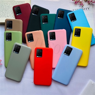 เคสโทรศัพท์ซิลิโคน Tpu แบบนิ่มสีแคนดี้สําหรับ Vivo Y21 2020 Y21S Y33S