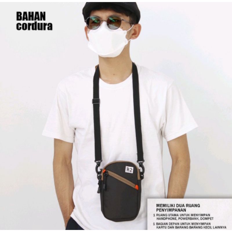 HP NF cellphone bag กระเป๋าคาดเอว กระเป๋าคล้องคอ กระเป๋าสตางค์แบบแขวน กระเป๋าสะพายยุทธวิธี elbrus R2