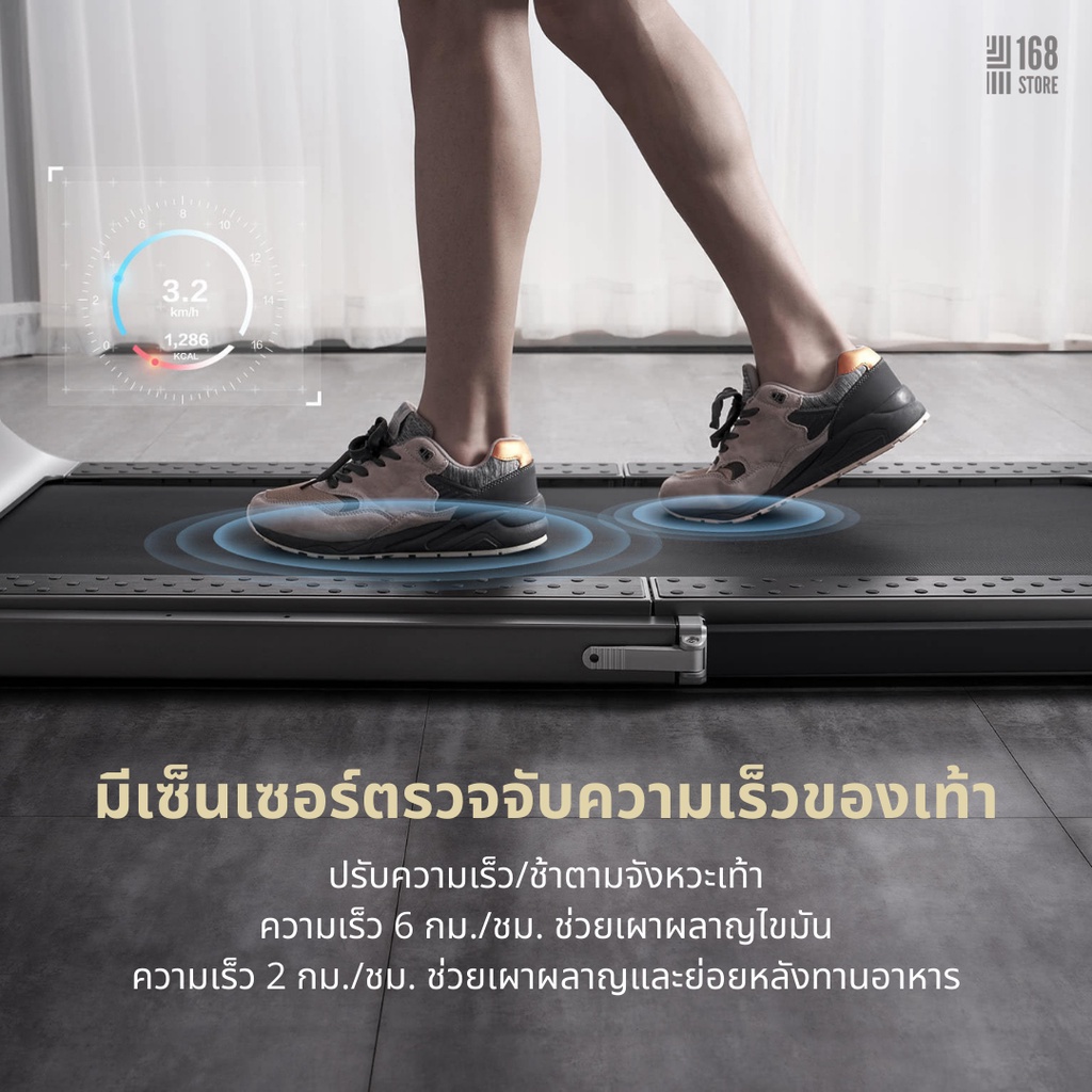 [รับประกันศูนย์ไทย] Xiaomi Kingsmith Walking Pad R1 Pro/ R2 ลู่เดิน ลู่วิ่งไฟฟ้าพับเก็บได้ Walkingpad ลู่วิ่งออกกำลังกาย รูปที่ 6