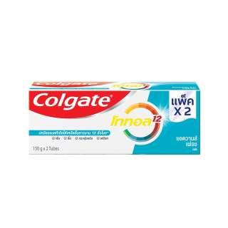 Colgate ยาสีฟัน คอลเกต โททอล แอดวานส์ เฟรช 150 กรัม แบบเจล (แพ็คคู่)