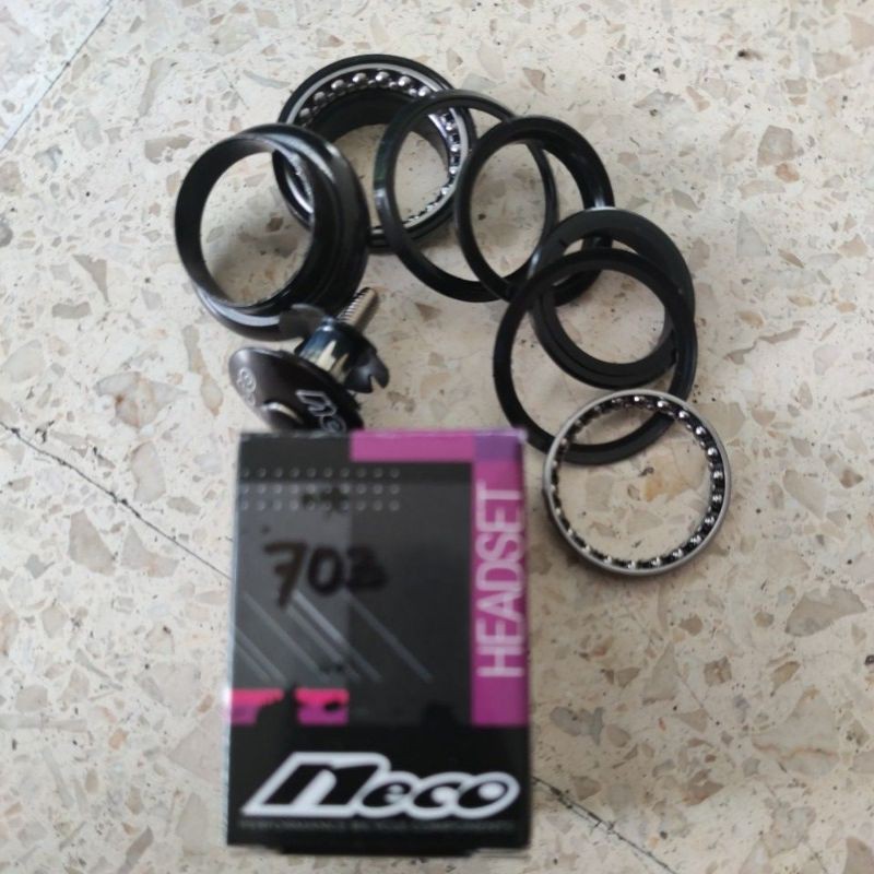 Neco H703 / h852 ชุดหูฟังชามส้อมล็อปขนาดใหญ่ h 703 h 8252 od 34mm id 28.6mm สีดํา รุ่นเก่า สําหรับ p