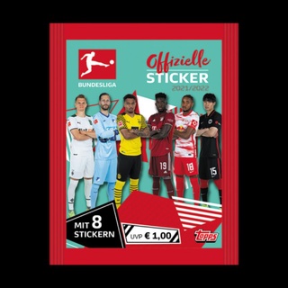 ซองสุ่ม สติ๊กเกอร์บุนเดสลีกา เยอรมัน 2021/22 | Topps Bundesliga Sticker 21/22 seal pack