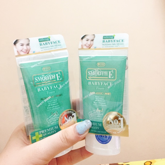 โฟมล้างหน้า SMOOTHE BABYFACE FOAM