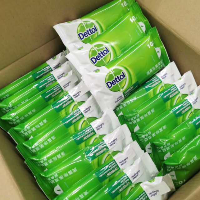 DETTOL​ wipe 10​ แผ่น