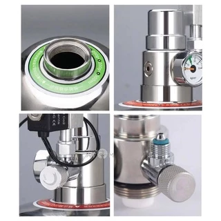 (พร้อมส่ง) ถังคาร์บอน CO2 DIY แบบผสมสาร AB ขนาด 1-2 ลิตร สำหรับตู้ไม้น้ำ เต็นท์ปลูกต้นไม้ โรงเรือนปลูกต้นไม้