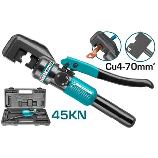 TOTAl คีมย้ำหางปลา ไฮดรอลิก รุ่นTHCT070 45 KN ( Hydraulic Crimping Tool )