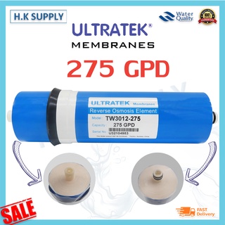 ULTRATEK ไส้กรองน้ำ ไส้กรองเมมเบรน RO เมมเบรน Membrane 275 GPD เครื่องกรองน้ำ ตู้น้ำหยอดเหรียญ TW-3012