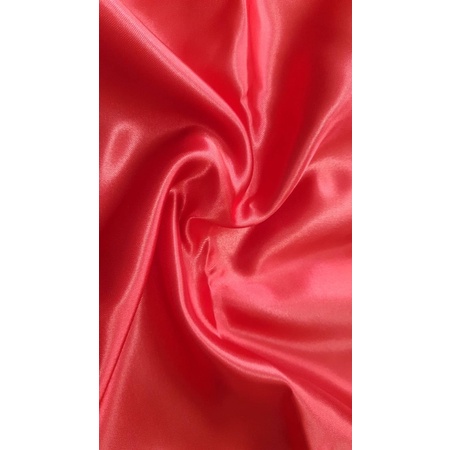 ผ้าต่วนสีแดงแรงฤทธิ์ ผ้าเกรด A สีแดง 100*110 เซน  ผ้าต่วนเงาแววว พร็อบถ่ายรูป ถ่ายสินค้า เอนกประสงค์