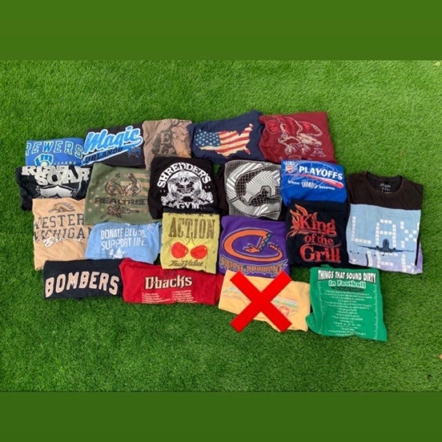 ขายเหมา19ตัว เสื้อวินเทจ เสื้อ usa