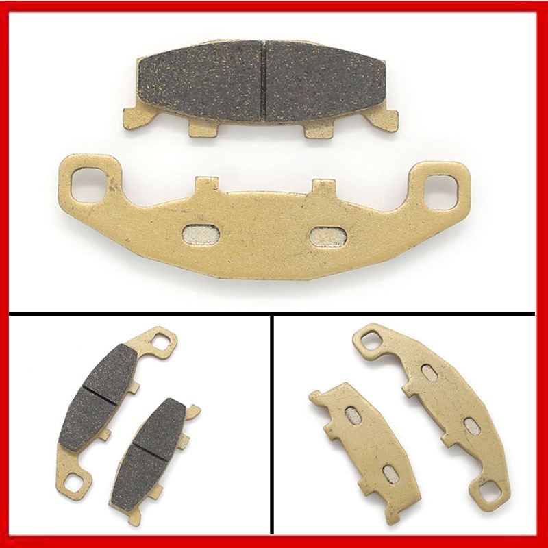 Kawasaki รถจักรยานยนต์ผ้าเบรคหน้าสําหรับ ZX250/EX250 GPX250 KLE250 ZZR250 ZR250 ZL400 ZR400 ZRX400 G