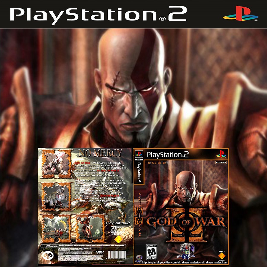 แผ่นเกมส์ [PS2] (สินค้ารับประกัน)  God of War II (USA)