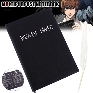 "ready stock" 2020 Death Note Planner Anime Diary Cartoon Book Lovely Fashion Theme Cosplay Large Dead Note Writing Journal Notebook