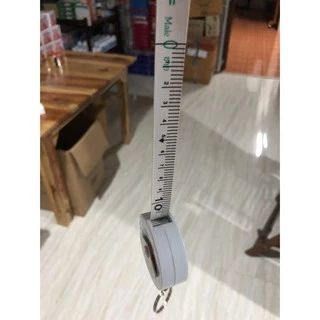 สายวัดค่า BMI ดัชนีมวลกาย วงกลม ขนาดความยาว 1.5 เมตร เส้นผ่านศูนย์กลางขนาด 5.5 และ 7 ซม. ใช้ได้ทั้งผู้ชาย/ผู้หญิง