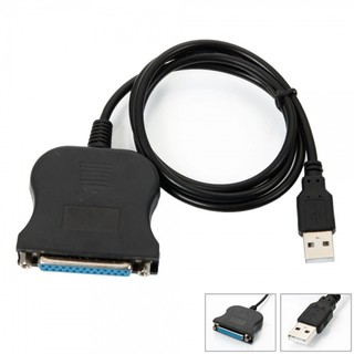 WangTeng USB to 25 Pin DB25 Parallel Printer Cable Adapter Cord Converter