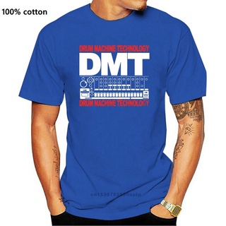 [S-5XL]เสื้อยืดลําลอง แขนสั้น พิมพ์ลาย Dmt Drum Technology เข้ากับทุกการแต่งกาย แฟชั่นฤดูร้อน สําหรับผู้ชาย 413611