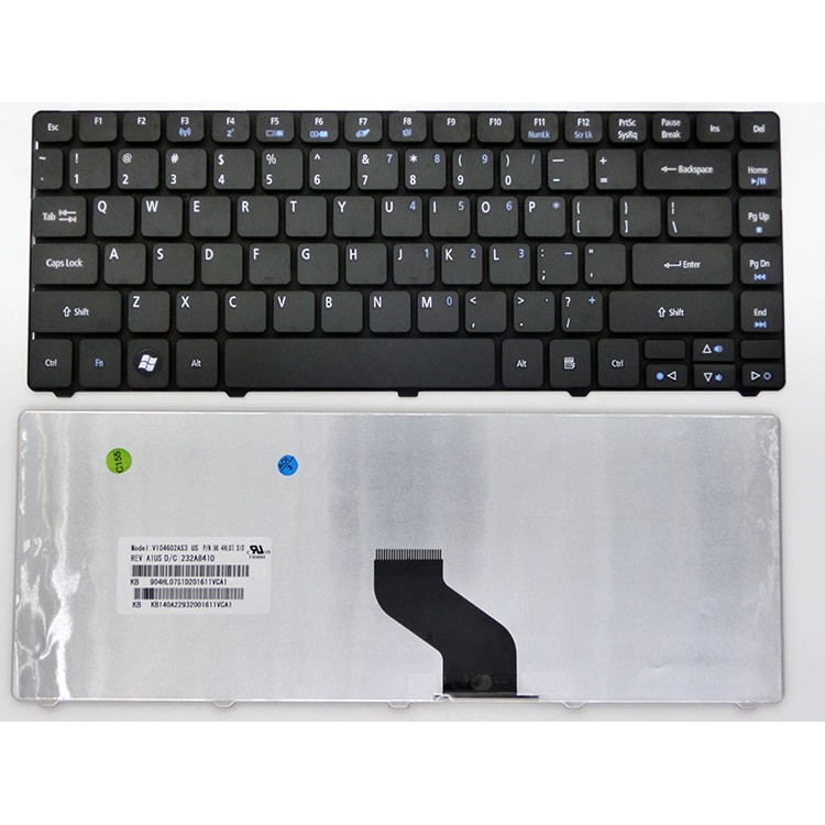 Aspire 3810 4535 4743 4741 4535 4736 4745 4750 4752 4750G 4551 4740 EMACHINE D640 D735 KEYBOARD ACER