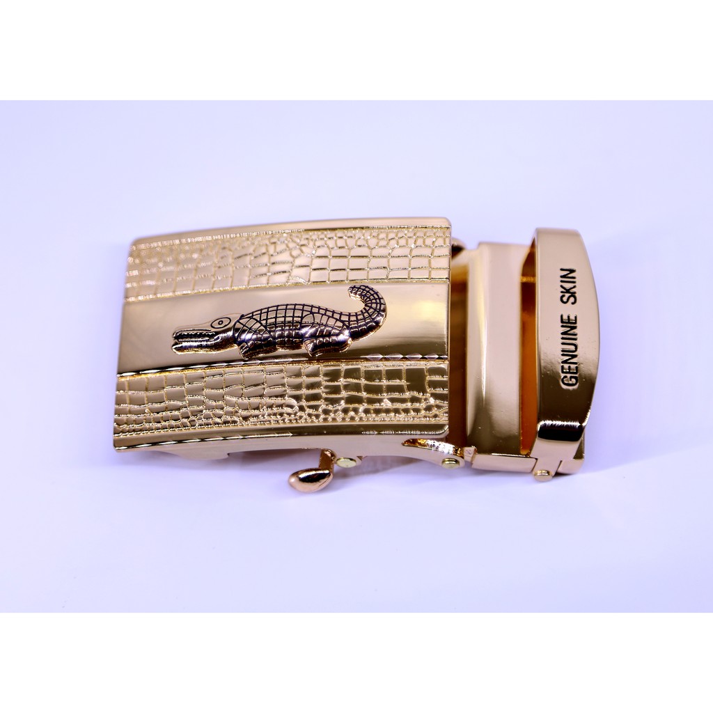 หัวเข็มขัด หัวเข็มขัด รูปจระเข้ +ปลากระเบน เกรดA  หัวเข็มขัดอัตโนมัติ