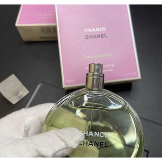 อิมพอร์ตหิ้ว พร้อมส่ง CHANEL CHANCE EAU FRAICHE GREEN  ▪️100 ml ▪️Inbox ไม่ซีล ▪️ราคาส่ง 1400ส่งฟรี