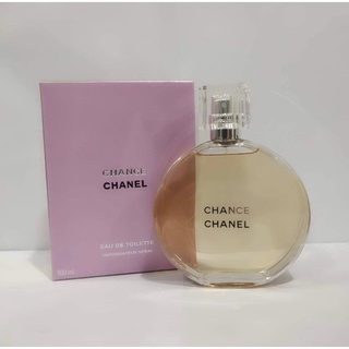 น้ำหอม Chanel Chance EDT สีทอง 100 ml. *กล่องขาย *【ของแท้ 100 % 】ส่งฟรี 📦🛵🚚