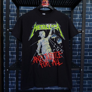 เสื้อวง Metallica ลาย AND JUSTICE Original มือ1ลิขสิทธิ์แท้จาก UK