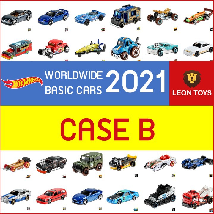 Hot Wheels รถการ์ตูน-หายาก 2021 ลัง B รถฮ็อทวีล 1 คัน Worldwide Basic Car รุ่น C4982 โมเดลรถของเล่น