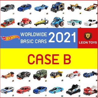 Hot Wheels รถการ์ตูน 2021 ลัง B รถฮ็อทวีล 1 คัน Worldwide Basic Car รุ่น C4982 โมเดลรถของเล่น