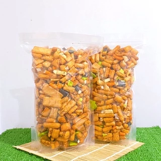 ขนมญี่ปุ่น 1กิโลกรัม ขนมข้าวอบกรอบญี่ปุ่น ขนมข้าวปั้นญี่ปุ่น