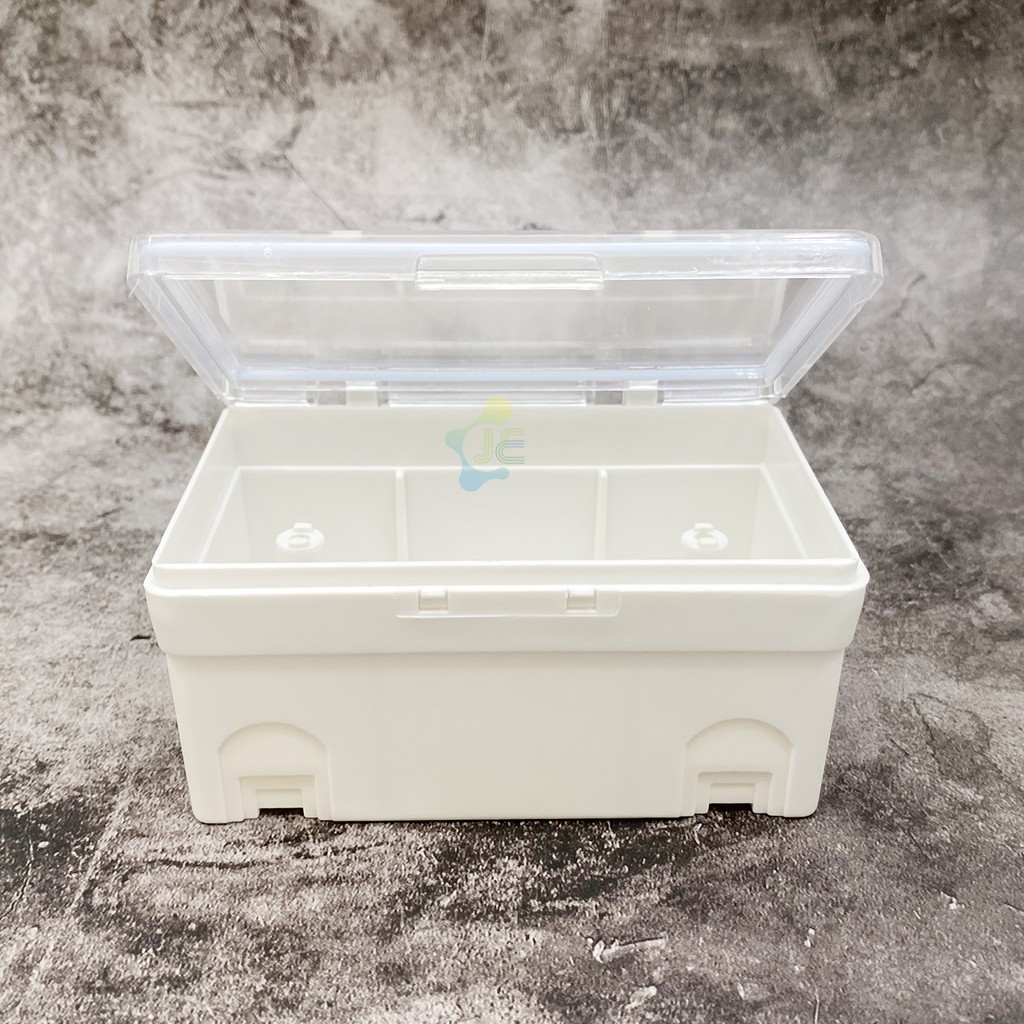 Leetech BR004 กล่องกันน้ำฝาใส แนวนอน ครบชุด พร้อมเต้ารับกราวด์คู่ Zeberg / Panasonic - รูปที่ 2