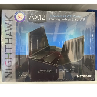 Netgear Nighthawk 12-Stream WiFi 6 Router AX6000 [RAX120] Netgear Netgear Nighthawk 12-Stream WiFi 6 Router AX600