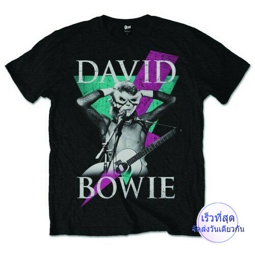 เสื้อยืดลาย David Bowie ' Thunder