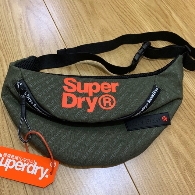 🔥Sale New Superdry men’s Freshman bum bag แท้ป้ายห้อย