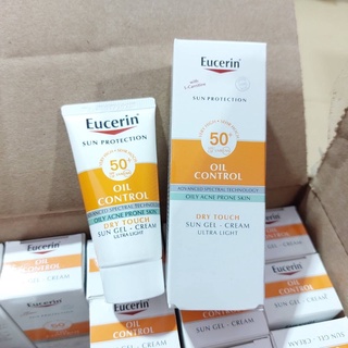 EUCERIN SUN DRY TOUCH OIL CONTROL SPF50+ 20 ML.กันแดดสำหรับผิวหน้า ผิวเป็นสิวexp 2024