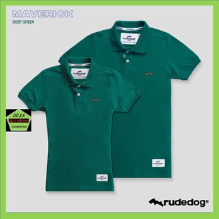 Rudedog เสื้อโปโล ชาย หญิง รุ่น Marverrick สีเขียว