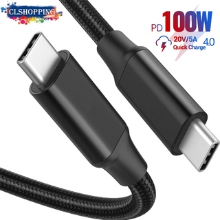 SAMSUNG สายเคเบิ้ล Usb C To Usb C 3.1 Gen2 2M, Nimaso Pd 100W Usb Type C To C สายชาร์จเร็ว 4K สําหรับ Macbook Ipad Pro 2020/2018/11, Huawei สายชาร์จอย่างรวดเร็วสําหรับ Macbook Galaxy