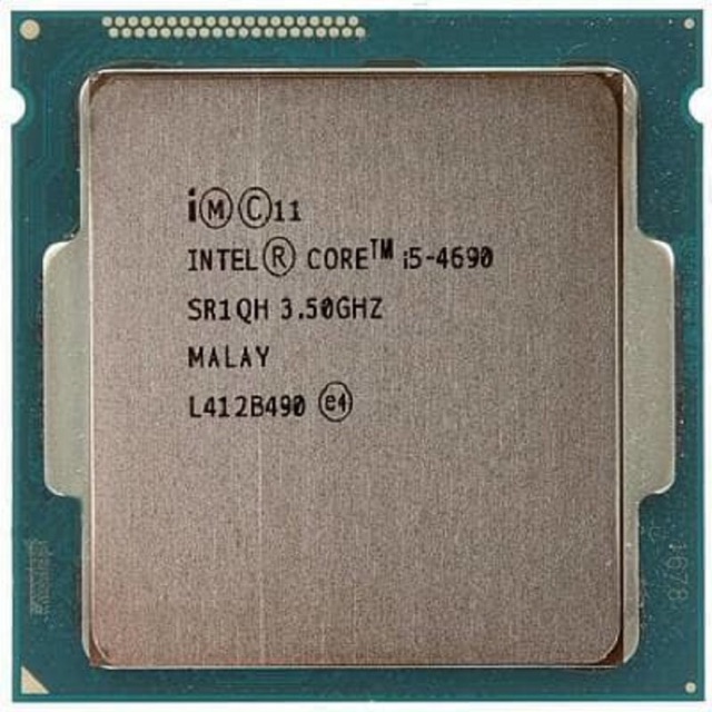 INTEL CORE I5 4690 PROCESSOR TRAY + FAN ORIGINAL SOCKET 1150