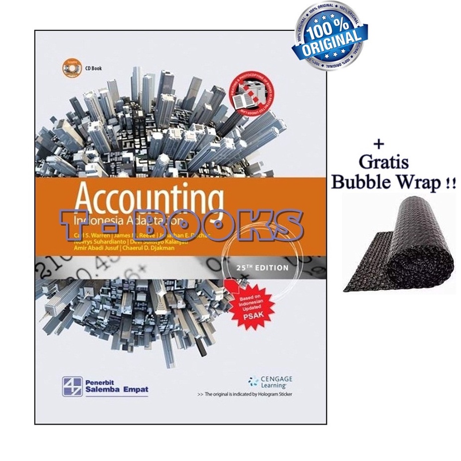 บทนําในการบัญชี (Indonesian Adaptation) Edition 25/Reeve, Warren, Duchac, ที่ al [Cengage