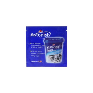 ครีมขจัดคราบฝังแน่นแบบซอง ASTONISH 20g | ASTONISH | C00010 น้ำยาทำความสะอาด อุปกรณ์ความสะอาด จัดเก็บและทำความสะอาด ครีมข