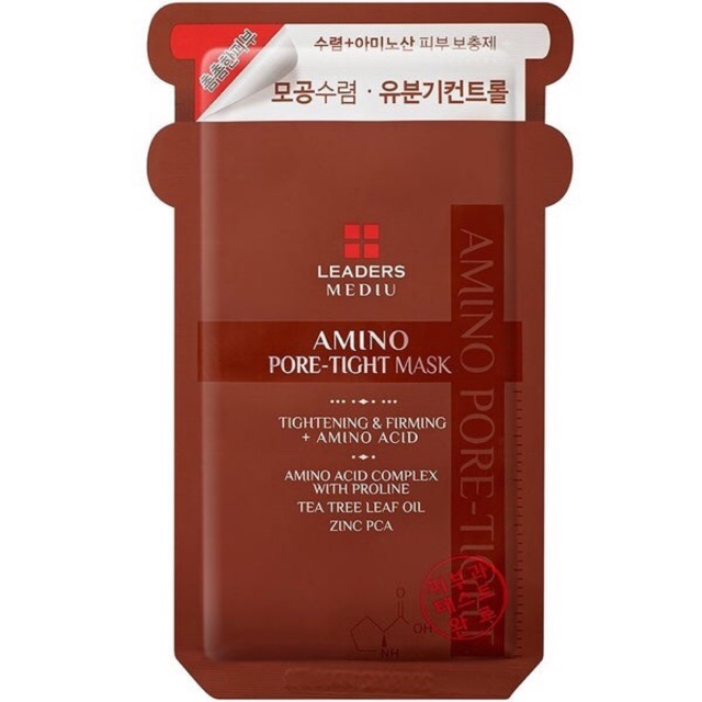 Leader medium amino pore-tight mask