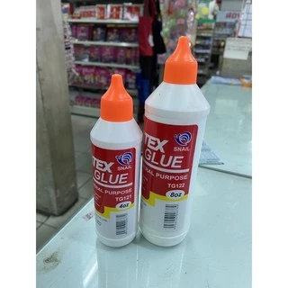 กาวลาเท็กซ์ SNAIL ลาเทก กาวหลอดบีบ ขวดบีบ 30g/4/16ออนด์ ขวดกลม บีบง่าย ไม่เปื้อนมือ กาวลาเทค กาวน้ำ กาวขาว สเนล กาว