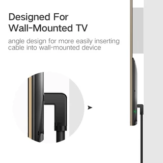 UGREEN รุ่น HD103 HDMI Cable Right Angle 90 Degree รองรับความละเอียดสูงสุด 4K